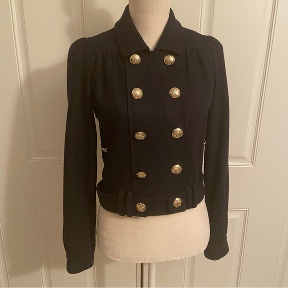Pepe Jeans Jackets & Blazers - ✨EUC Vintage Pepe Jeans Wool Blend Double Breasted Jacket with Gold Buttons